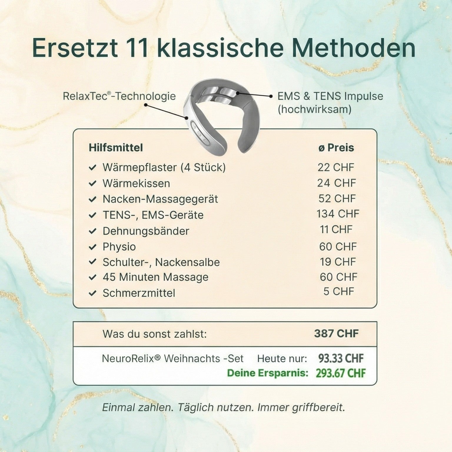 -NeuroRelix® 11-in-1 Nackenlösung