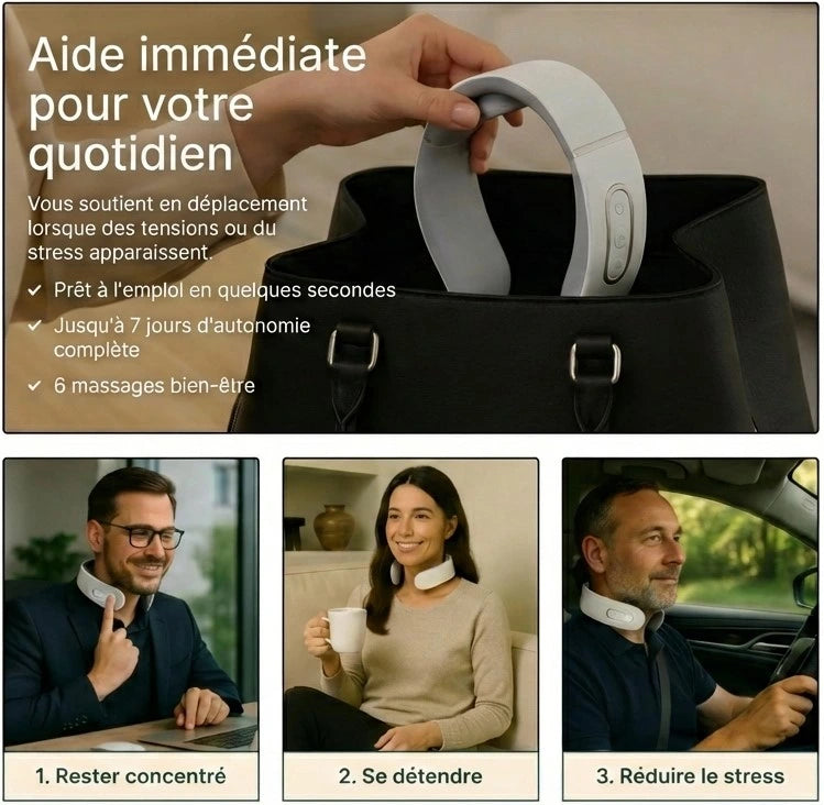 NeuroRelix® Solution 11 en 1 pour la nuque