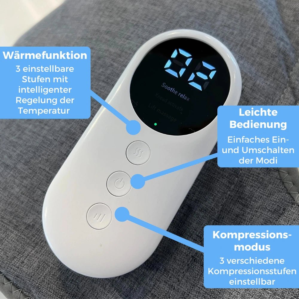 3-in-1 Massagegerät für schmerzfreie und vitale Beine